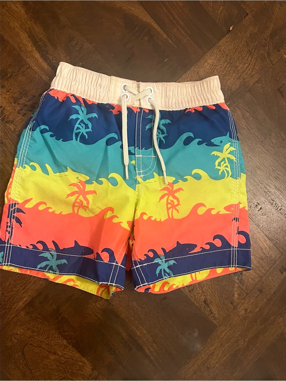 Baby GAP Kids Tropical Multicolour Swim Trunks 2T